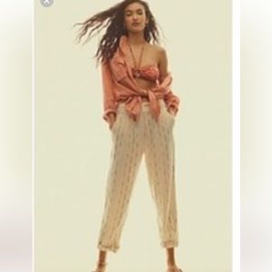 Free People blouse and pants  set